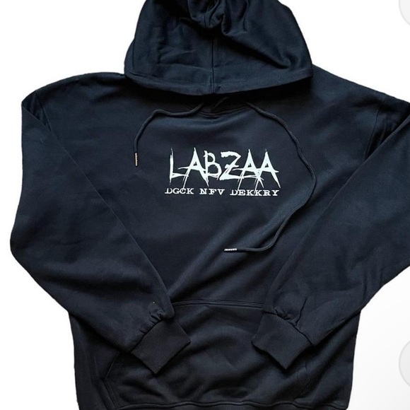 Black graphic hoodie - Picture 1 of 2